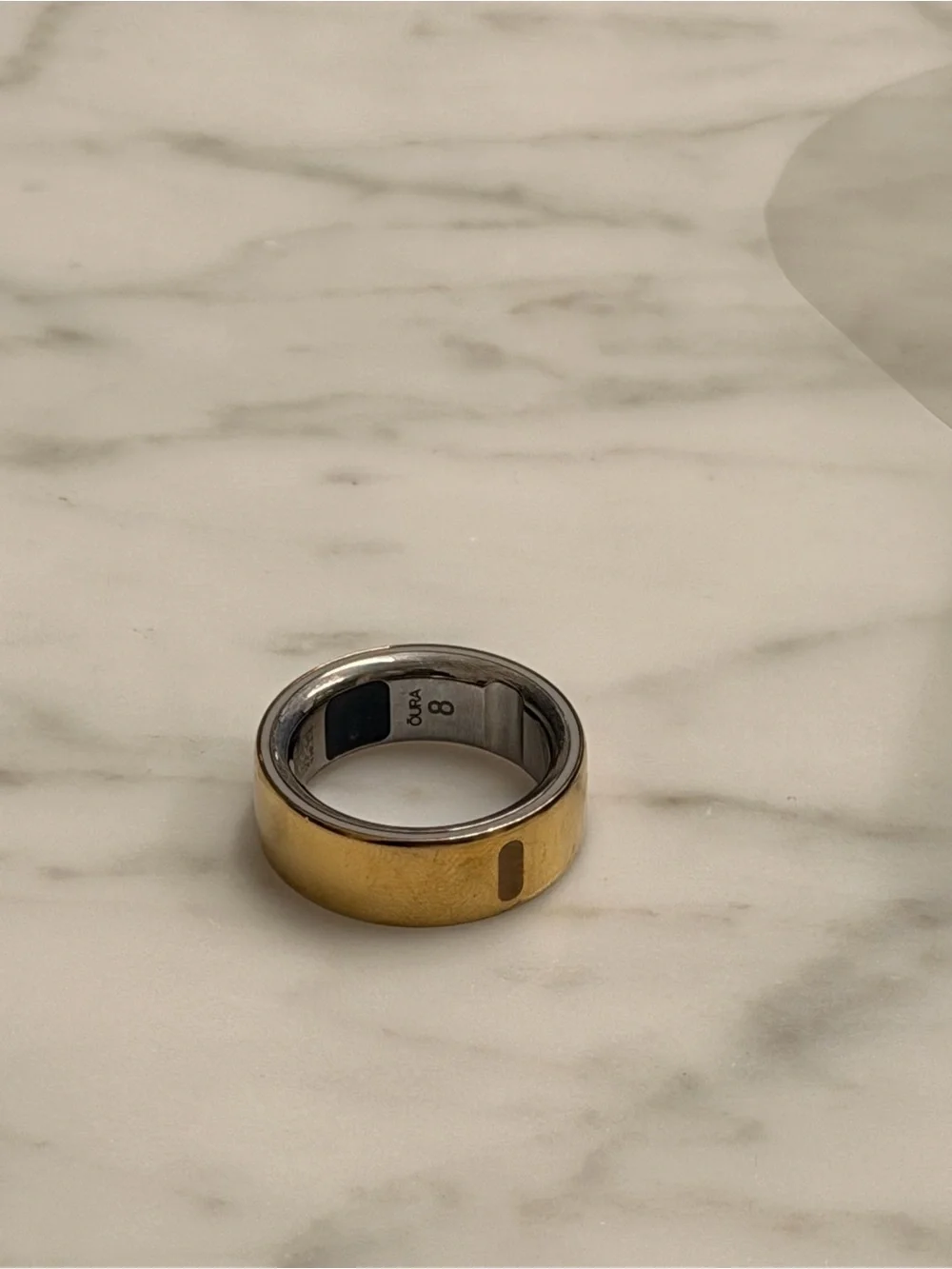 Oura Ring 4 in Gold - Size 8